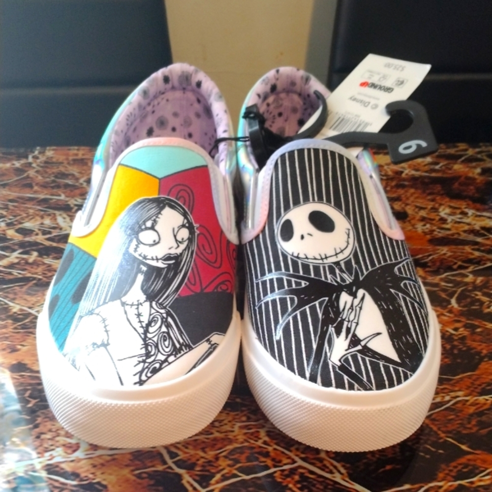 Nightmare before Christmas slipon sneakers